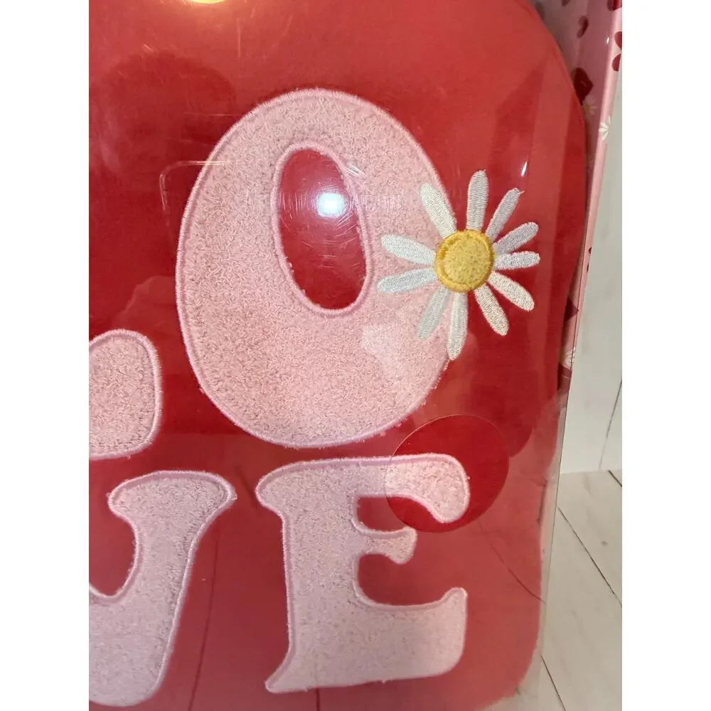 Love & Daisy Plush Cushion with a Removable Heat Pack 11x14x3
